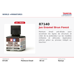 Tamiya 87140 – Lavis enamel...
