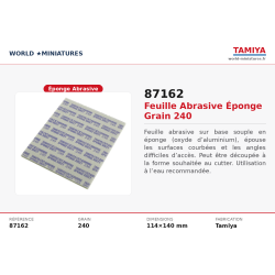 Tamiya 87162 – Sanding...