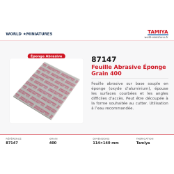 Tamiya 87147 – Sanding...