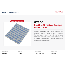 Tamiya 87150 – Sanding...