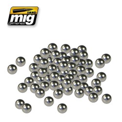 AMMO MIG 8003 – Billes Inoxydables pour Mélange – 80 pcs