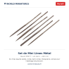 Revell 39077 Set de Mini Limes Métal