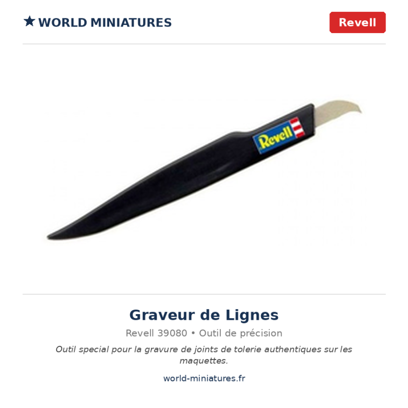 Revell 39080 Graveur de Lignes