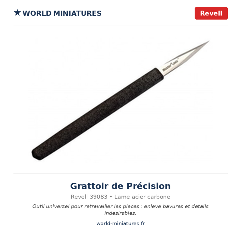 Revell 39083 Grattoir de Précision