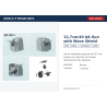 Niko Model 3501J – 12,7cm/40 AA Gun with Wave Shield 1:350