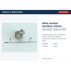 NikoModel 4005B – Affût...