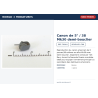 Niko Model 7014U – Canon de 5"/38 Mk30 demi-bouclier – 1/700