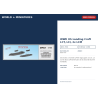 NikoModel 7033 – WWII US Landing Craft LCT, LCI, 2x LCM (1/700) – Maquette Résine