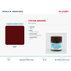 Hobby/Gunze H17 – Couleur...