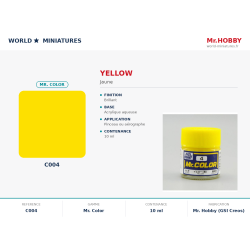 Hobby/Gunze C004 – Jaune...