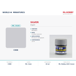 Hobby/Gunze C008 – Argent...