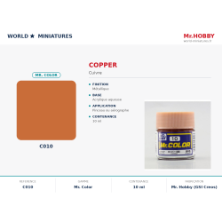 Hobby/Gunze C010 – Cuivre...