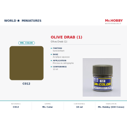 Hobby/Gunze C012 – Olive...