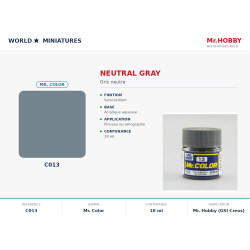 Hobby/Gunze C013 – Gris...