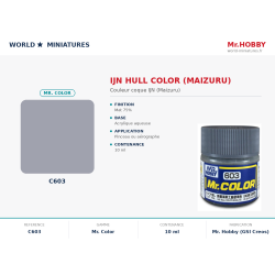 Hobby/Gunze C603 – Couleur...