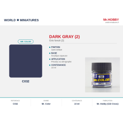 Hobby/Gunze C032 – Gris...