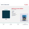 Hobby/Gunze C057 – Bleu vert métallisé (10ml)