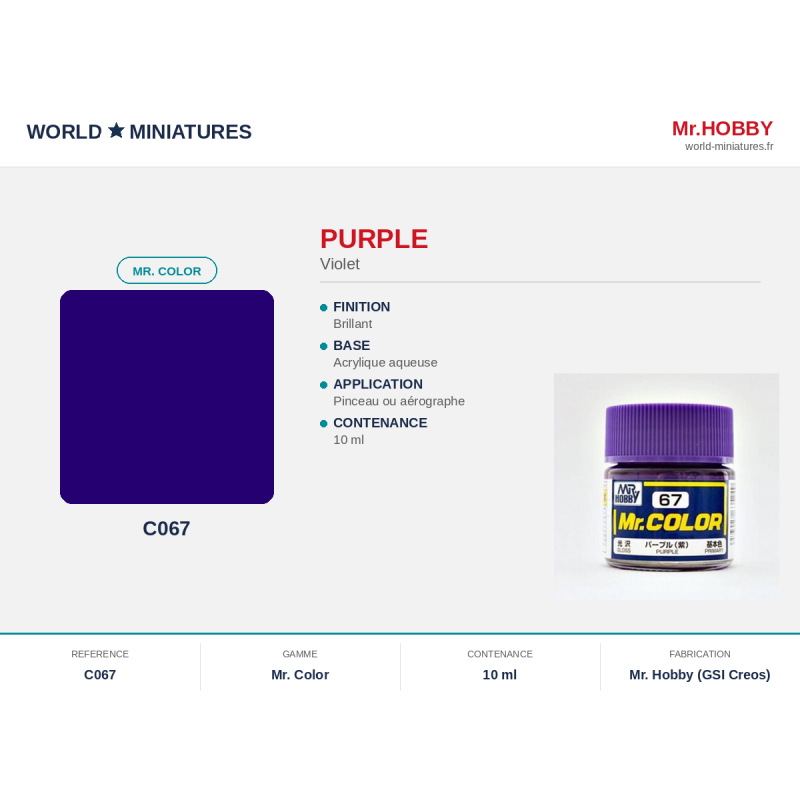 Hobby/Gunze C067 – Violet (10 ml)