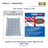 Triumph	P70007	1/700 Flotteurs Carley Royal Navy 8 pieds x 5 pieds Type No.19 (44 pièces)