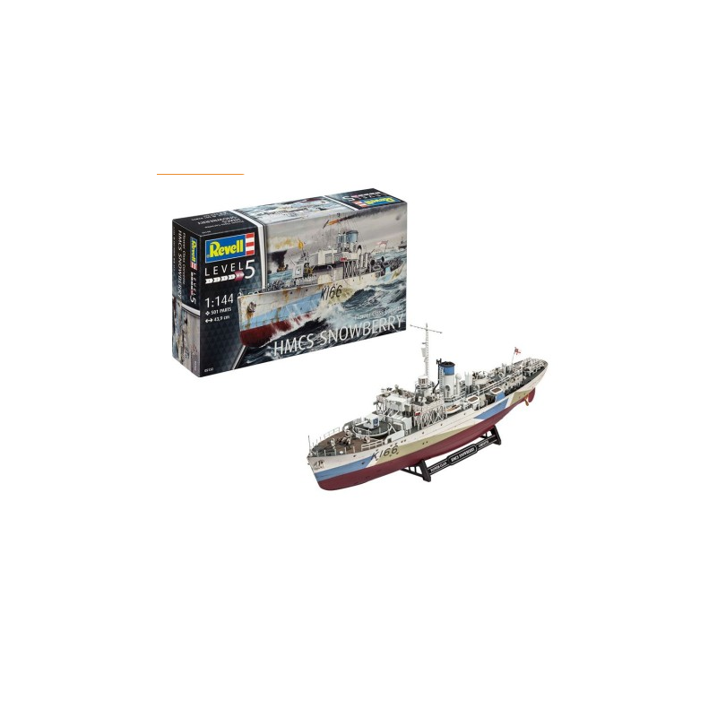 REVELL 05132 HMCS SNOWBERRY MAQUETTE REVELL 1/144