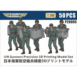 Triumph	P20005	 1/200 Artilleurs IJN  (50 PCS)