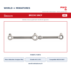 Piko HO 50022/25 BR230 SNCF...
