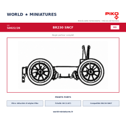 Piko HO	550022/28 BR230...