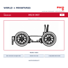 Piko HO	550022/28 BR230 SNCF Bogie porteur complet