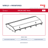 Piko HO 51372/17 – BB8100 SNCF Verte Superstructure de toiture