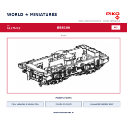 Piko HO 51375/82 – BB 8100...