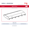 Piko HO 51375/17 – BB8100 Béton Superstructure de toiture