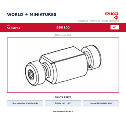 Piko HO 51360/61 – BB 8100...