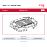 Piko HO 51360/52 – BB 8100 SNCF Support de haut-parleur
