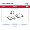 Piko HO 96470/07 – BB60000 Antennes avec plaques de base