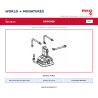 Piko HO 96470/25 – BB60000 Indusi et conduite du réservoir d’air comprimé