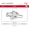 Piko HO 96470/32 – BB60000 clip de boîte d’engrenages