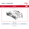 Piko HO 96470/35 – BB60000 Bogie avec petites pièces, avant
