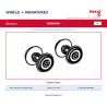 Piko HO 96470/37 – BB60000 Essieux sans bandage d’adhérence (2 pièces) – DC