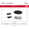 Piko HO 96473/12 – BB60000 Infra Ventilateur avec grille, grille de filtre à air