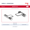 Piko HO 96473/18 – BB60000 Infra Supports d’éclairage (2 pièces)
