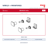 Piko HO 96473/21 – BB60000 Infra Tampons (2 unités)