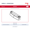 Piko HO 96473/26 – BB60000 Traverse de tamponnement ouverte