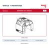 Piko HO 96493/02 – BB60000 Infra 660163 Cabine complète