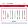 Piko HO 97097/56 – Transport de grumes SNCF 10 étais de chargement