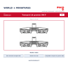 Piko HO 97097/23 – Transport de grumes SNCF Bogie (2 pièces)
