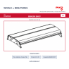 Piko HO 97420/16 – BB4200 SNCF superstructure de toit