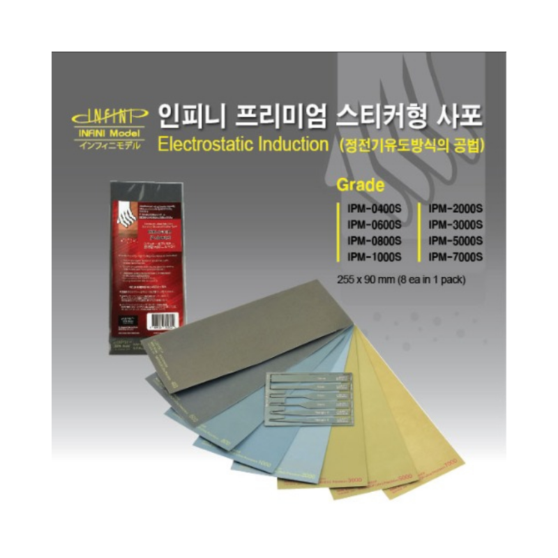 Infini Model	IPM-0000S	Sanding Sheet of Sticker Type Full set