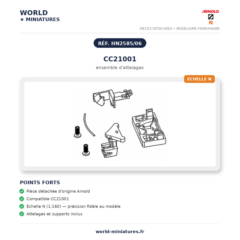 Arnold N	HN2585/06	CC21001 ensemble d’attelages