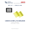Aber S 1:400 L-07 – Canons 20 mm L/70 Oerlikon