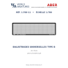 Aber S 1:700-11 – Balustrades universelles